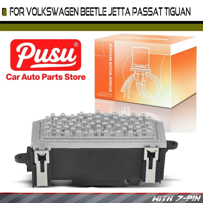 

Резистор двигателя вентилятора 3C0907521F 3C0907521G, для Volkswagen Beetle CC Eos Golf GTI Jetta Passat Tiguan 3C0907521D, RU892, 4P1808