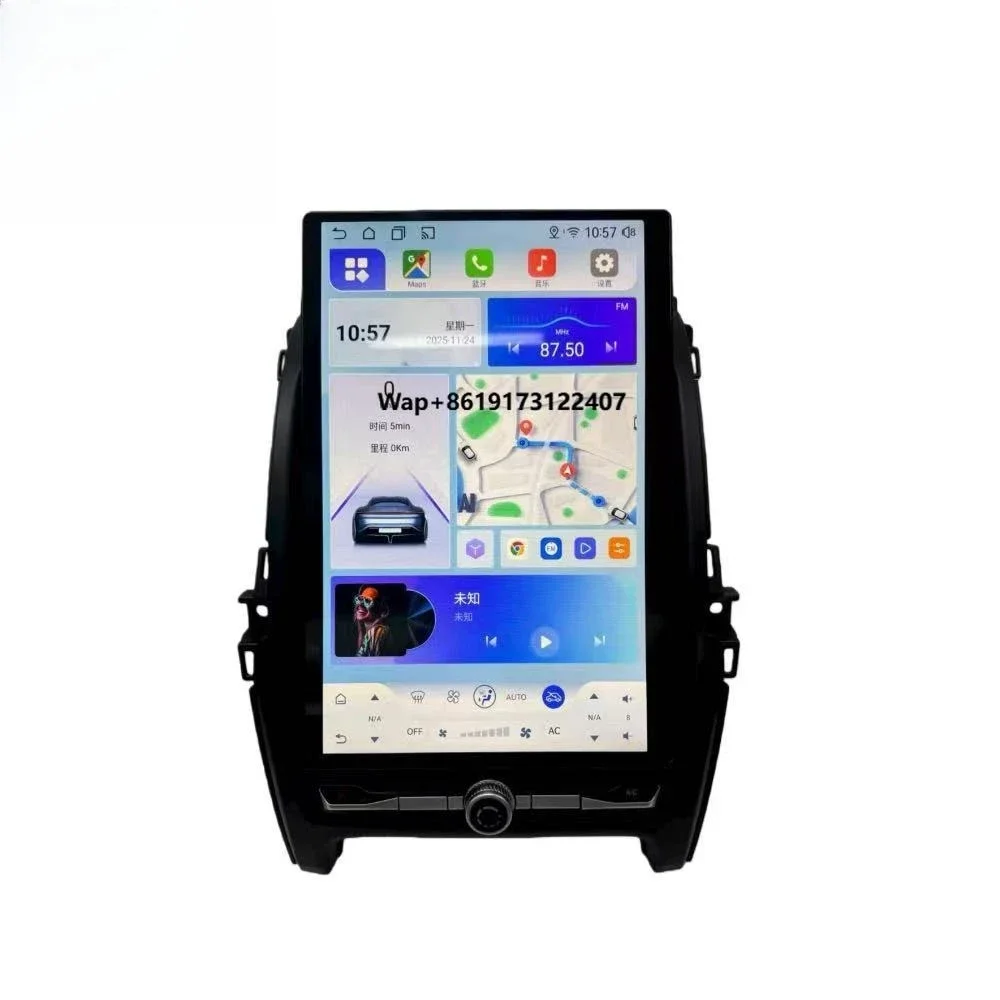RoadNavi Custom Android 13 Portable HD Car Radio for  Everest 2016-2020  WiFi 4G DSP CarPlay 360