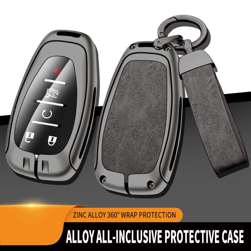 Leather Car Key Bag Case for Chevrolet Onix Equino Orlando Cruze Spark Sonic Camaro Volt Bolt Trax Malibu Blazer Traverse Seeker