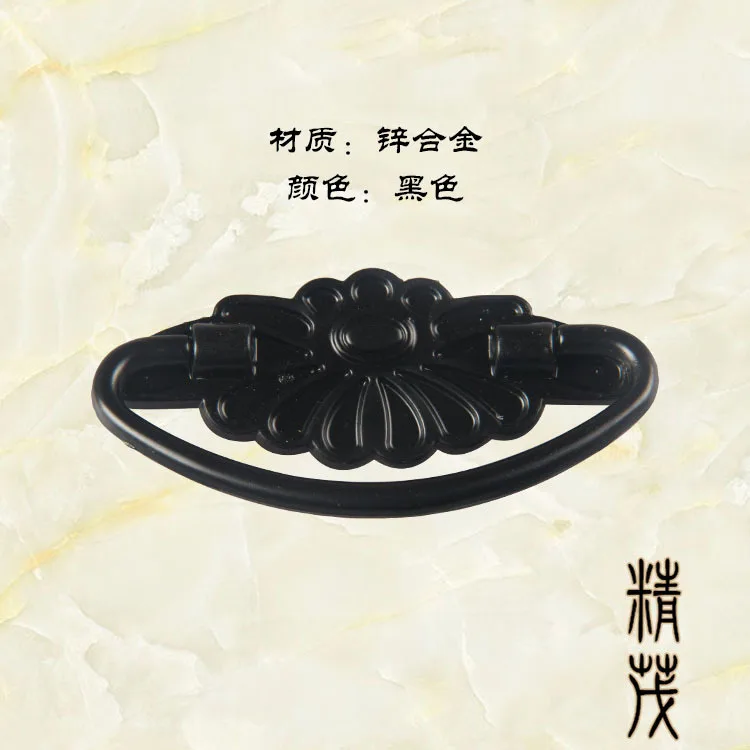 Jingmao-405 New Chinese Antique Drawer Handle Alloy Packaging Box Wooden Box Handle Printed Handle