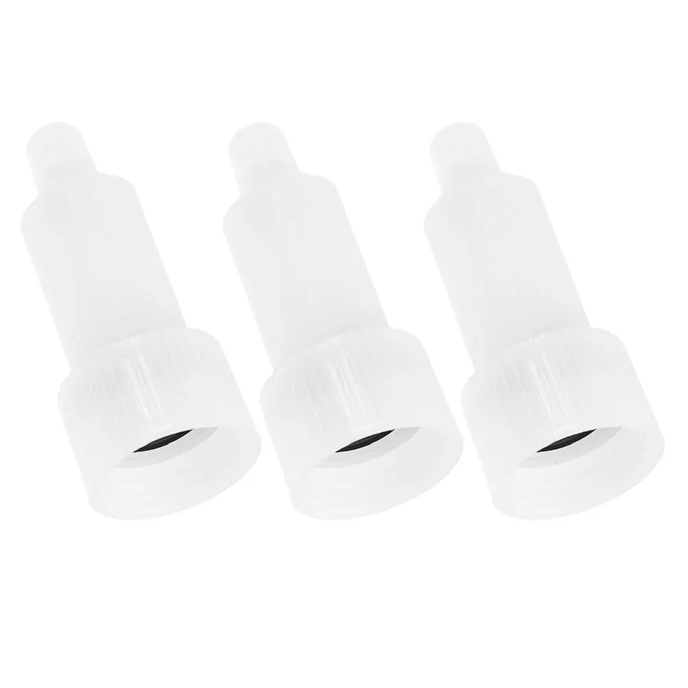 Tête de distributeur de savon de cuisine, 3 pièces, pièces de bouteille intérieure de remplacement pour shampoing, revitalisant, lavage du corps, montage mural pour salle de bains