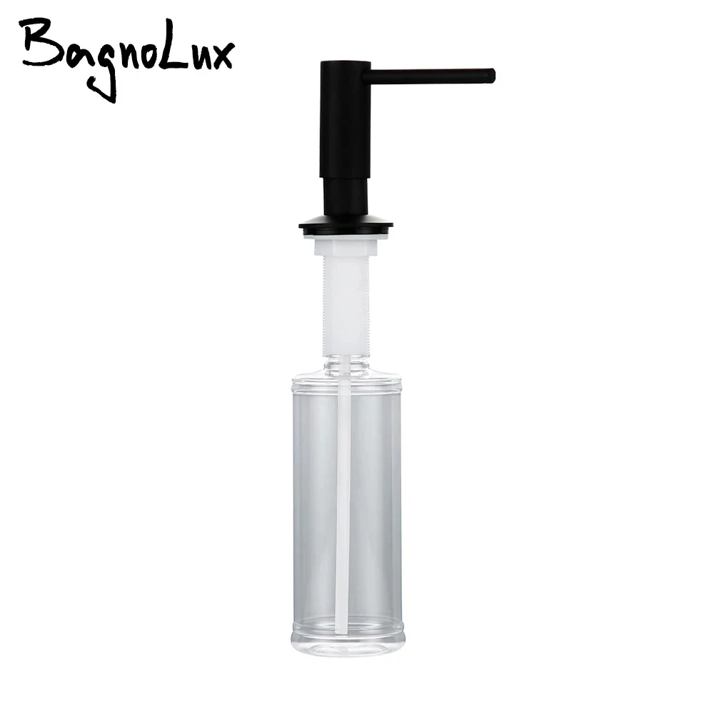 Gunmetal Liquid Soap Dispenser Plastic Bottle The 360 Degree Swivel Head Kitchen Installed In Sink Is Convenient And Simple