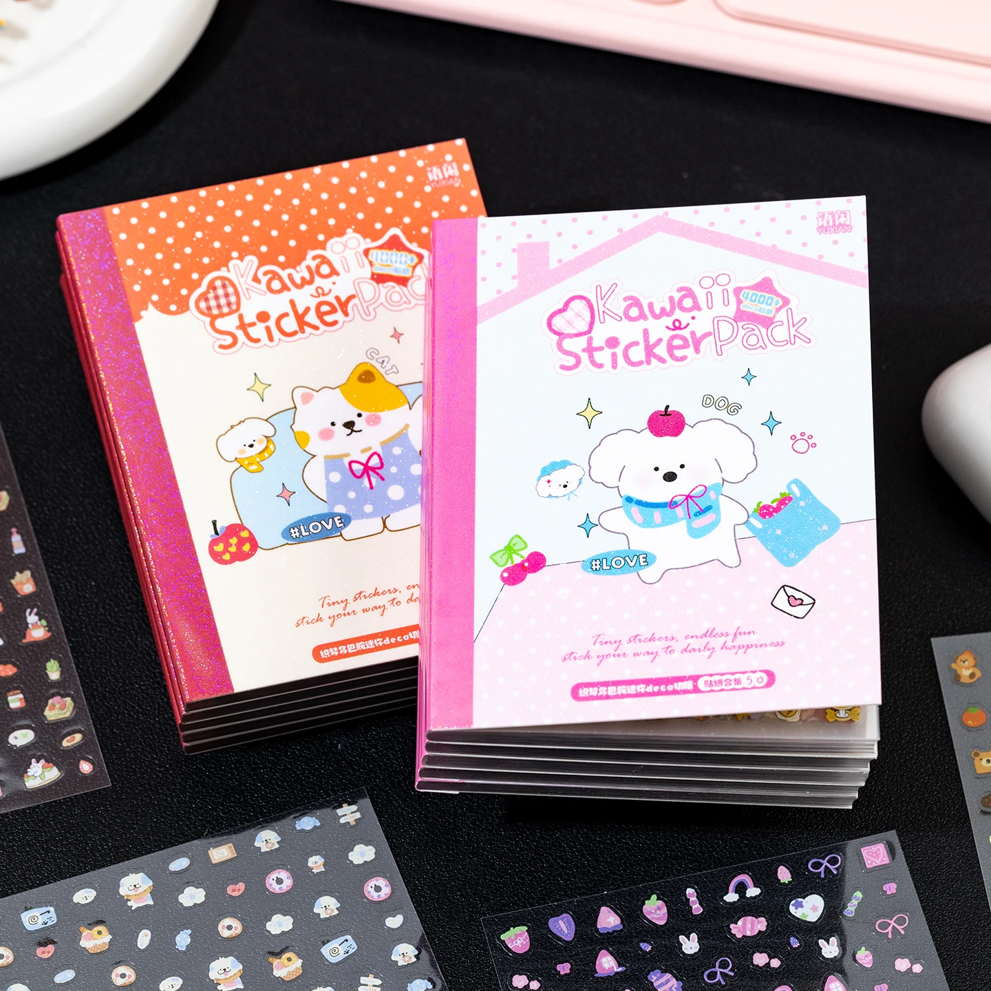 32 Pcs Kawaii Cartoon food shapes Sticker Book Cute Decorative Romantic Handbook Scrapbook Stickers Korean Stationery Supplies