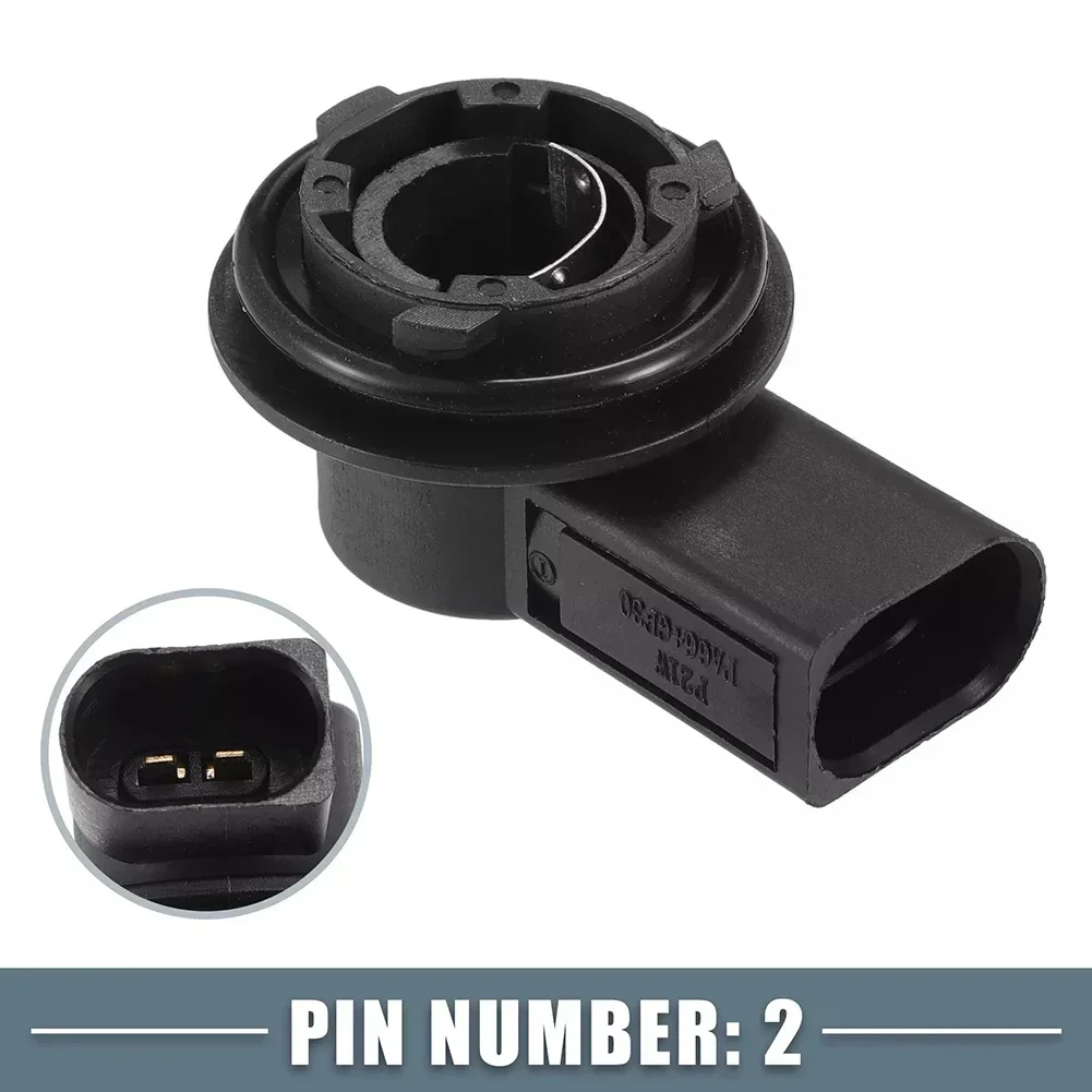Car Light  Bulb Lamp Holder Socket Accessories 6R0953123A For Golf Black ABS Daytime Running Light Bulb Holder Accessories