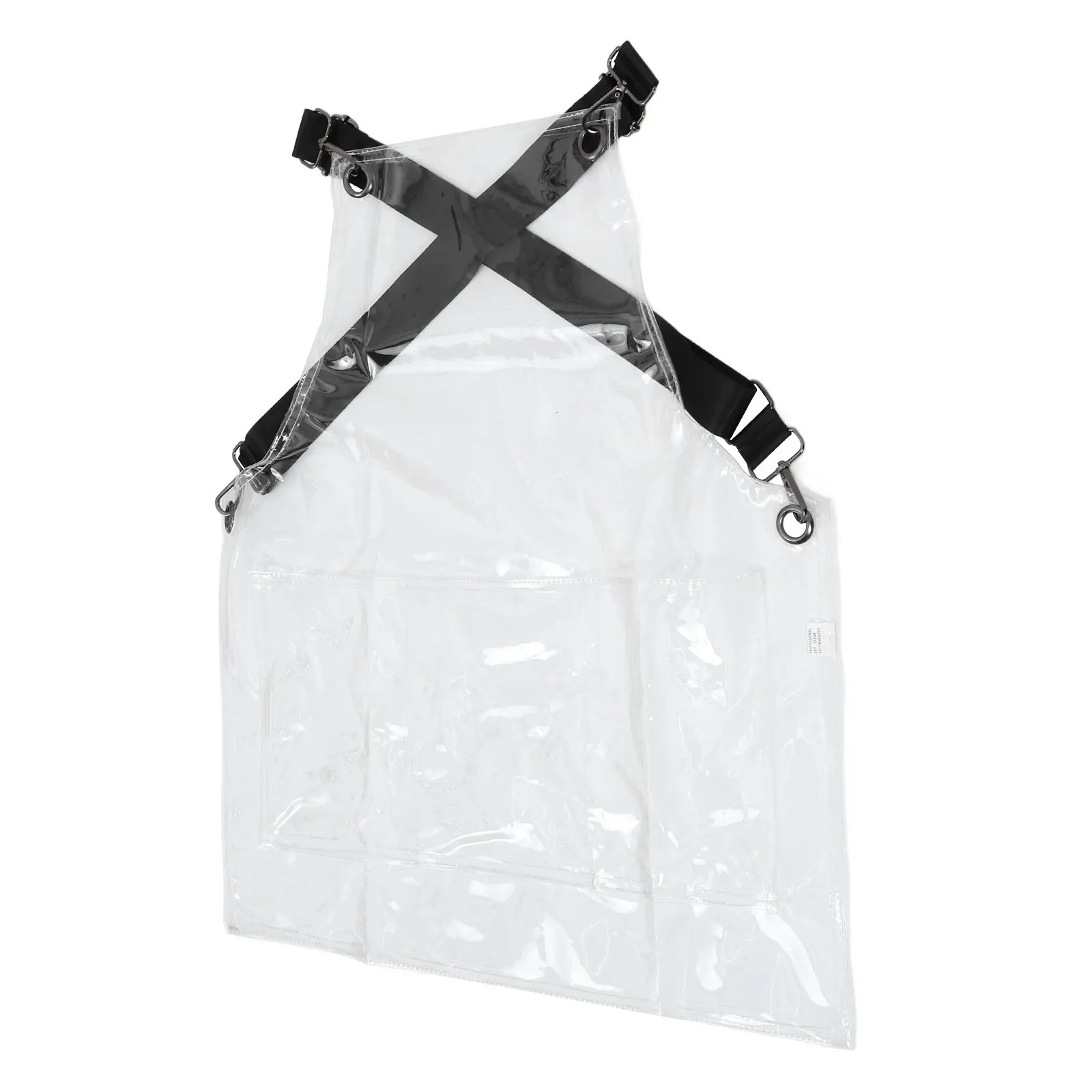 

Transparent Waterproof Work Apron Adjustable Protective Kitchen Restaurant Hairdresser Painting Salon Labor Safety Clear Tpu