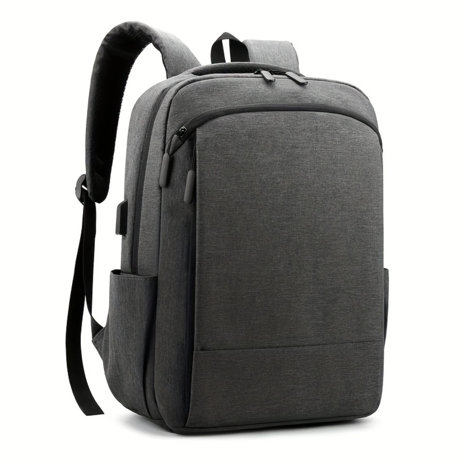 Mochila de negocios de alta capacidad Mochila de viaje multifuncional, mochila para computadora portátil con múltiples bolsillos de estado sólido y carga USB