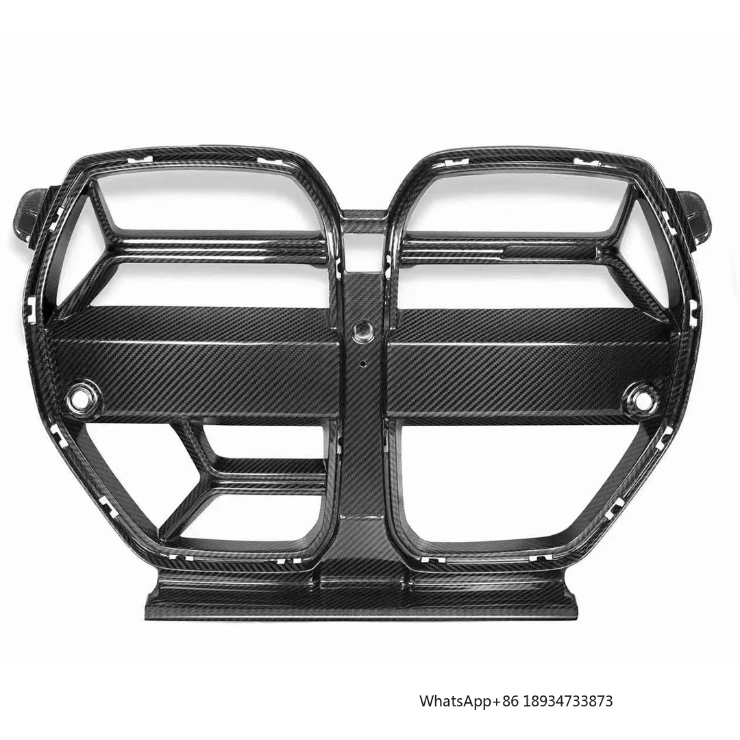 CSL style G80 G82 M3 M4 Dry carbon fiber grille  ACC For BMW M3 M4
