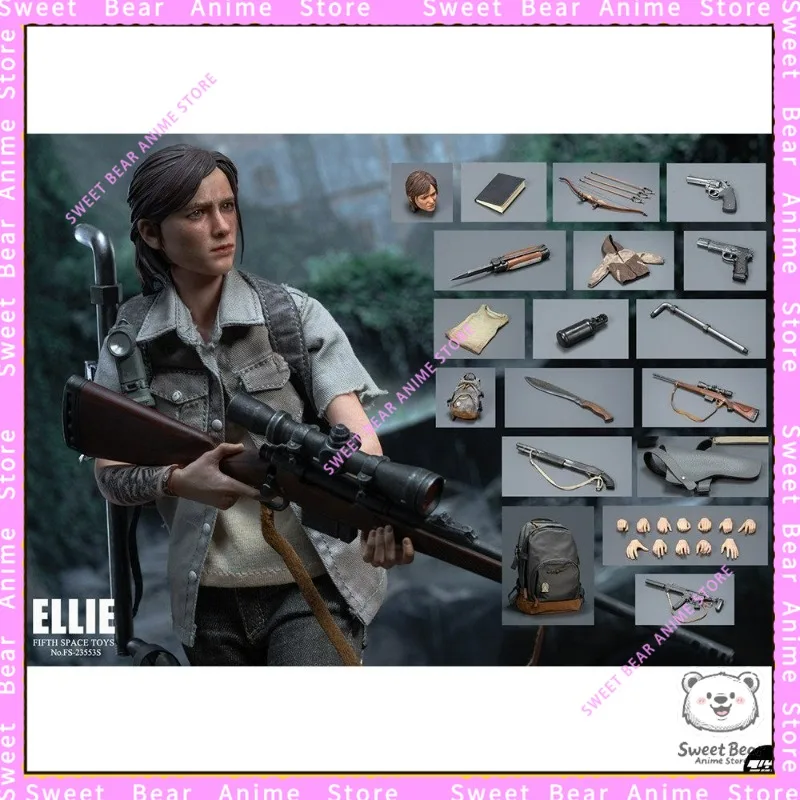 

In Stock FIFTH SPACE TOYS Ellie The Last of Us Part II Post-Apocalypse Series 1/6 Scale Action Figure Anime Model Trendy Doll