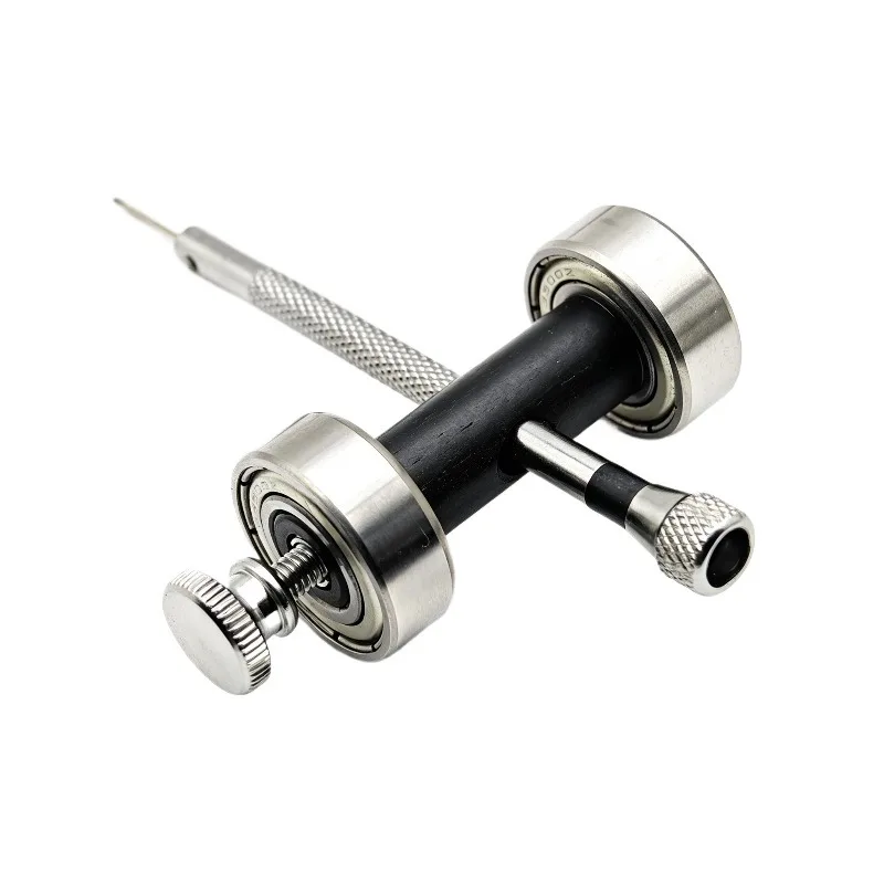 For Watch Repair Tool Solid Wood Grinding Screw Tool Holder Grinding Screw Batch One-word Screwdriver Grinding Tool Double-sided