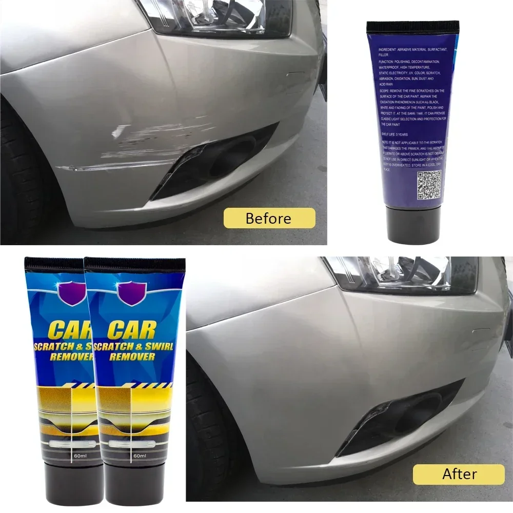 

Car Scratches Repair Wax Heavy Scratches Remover Paint Care Liquid Paint Maintenance Polishing Agent Auto Swirl Remover