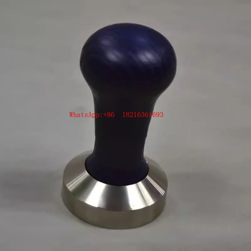 2026NEW Stainless Steel Wooden Handle Powder Press Semi-automatic Powder Press Column 51mm Powder Press Hammer