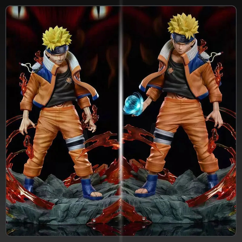 Neue Naruto Shippuden Premium Gk Nine-Tails Stand Alone Youth Series Naruto Uzumaki austauschbare Kopf-Sammelfigur als Geschenk