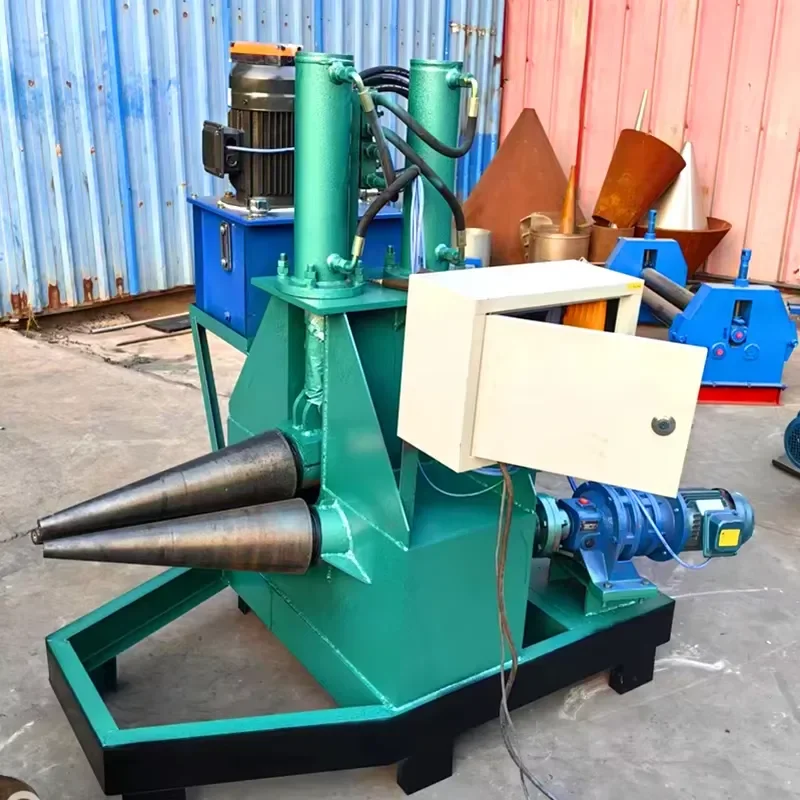 CE Certification Conical Plate Rolling Machine3 Roller Metal Bending Equipment for Cone Cylinder Steel Plate Forming