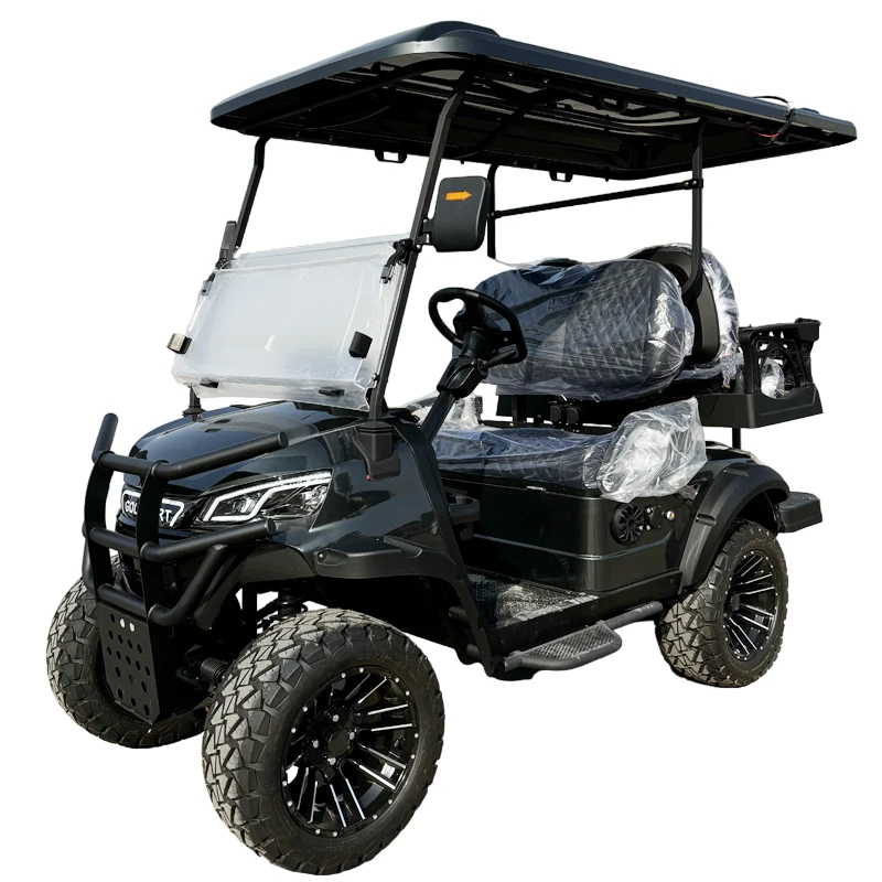 2025 New Launched 72V 7.5KW AC System Lithium Battery Powered 2 4 6 Seats Electric Golf Cart