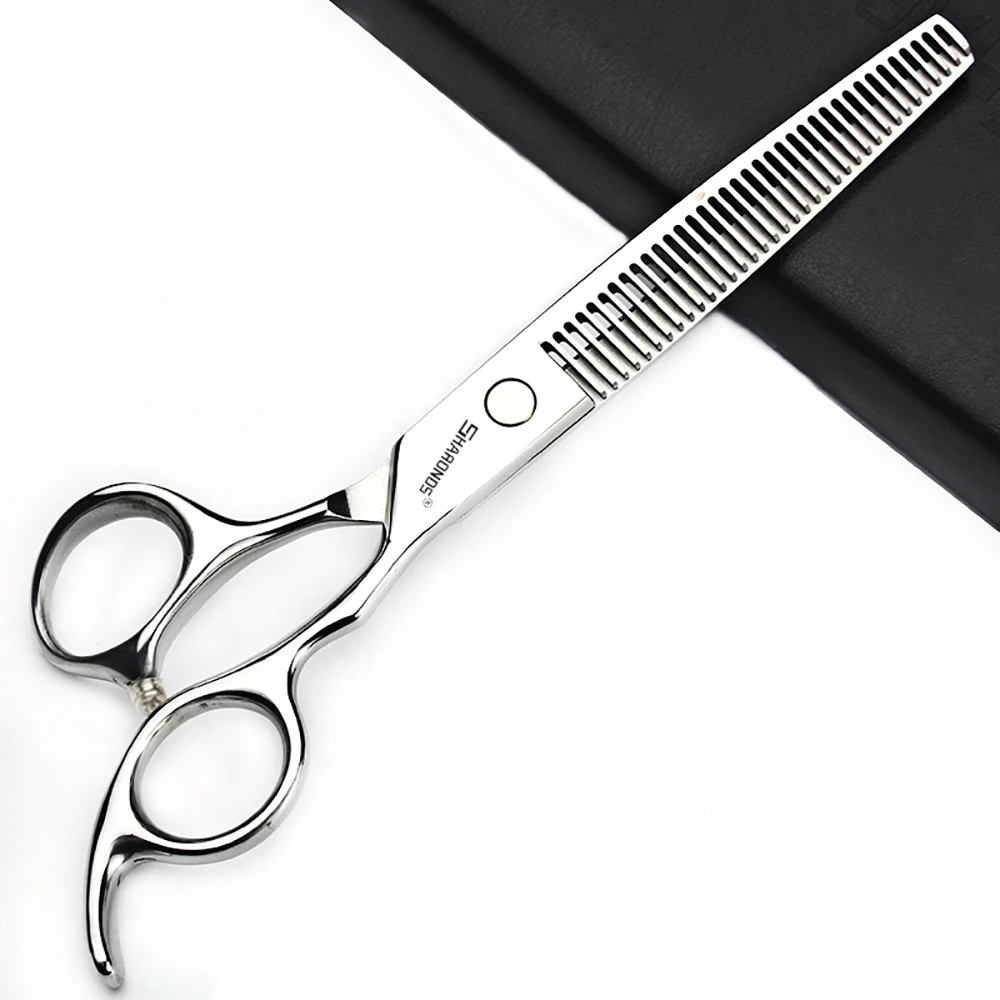 Professional flat tooth hair clippers for hairdressing, scratch free thinning, scissors head, hairstylist tool set