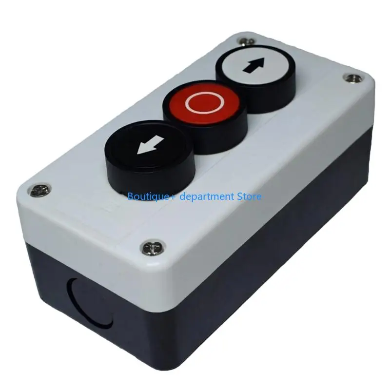 E1PD Modulars Push Button Switches Enclosures Momentary Switches Station Box for Winch Roller Door Truck Tail Lift