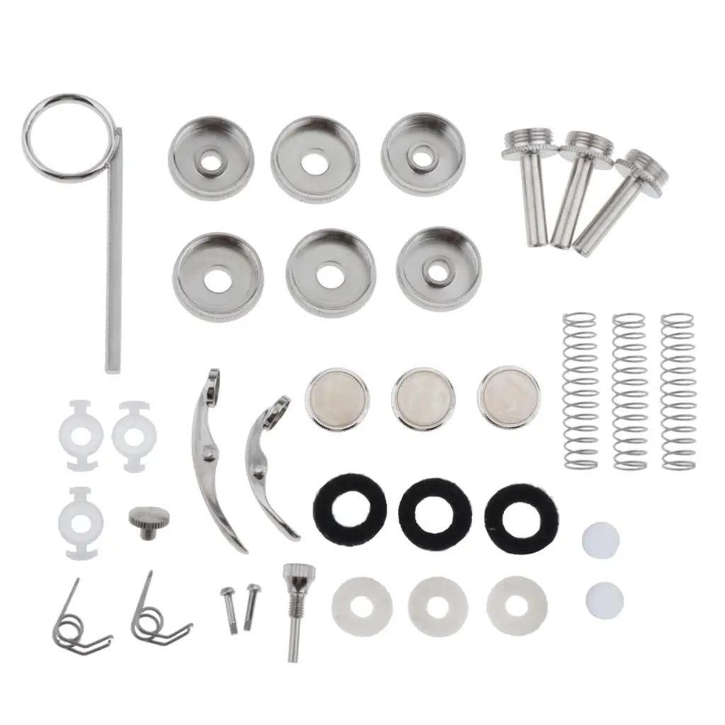Combined Set for Replacement of Musical Instruments for Trumpet Maintenance