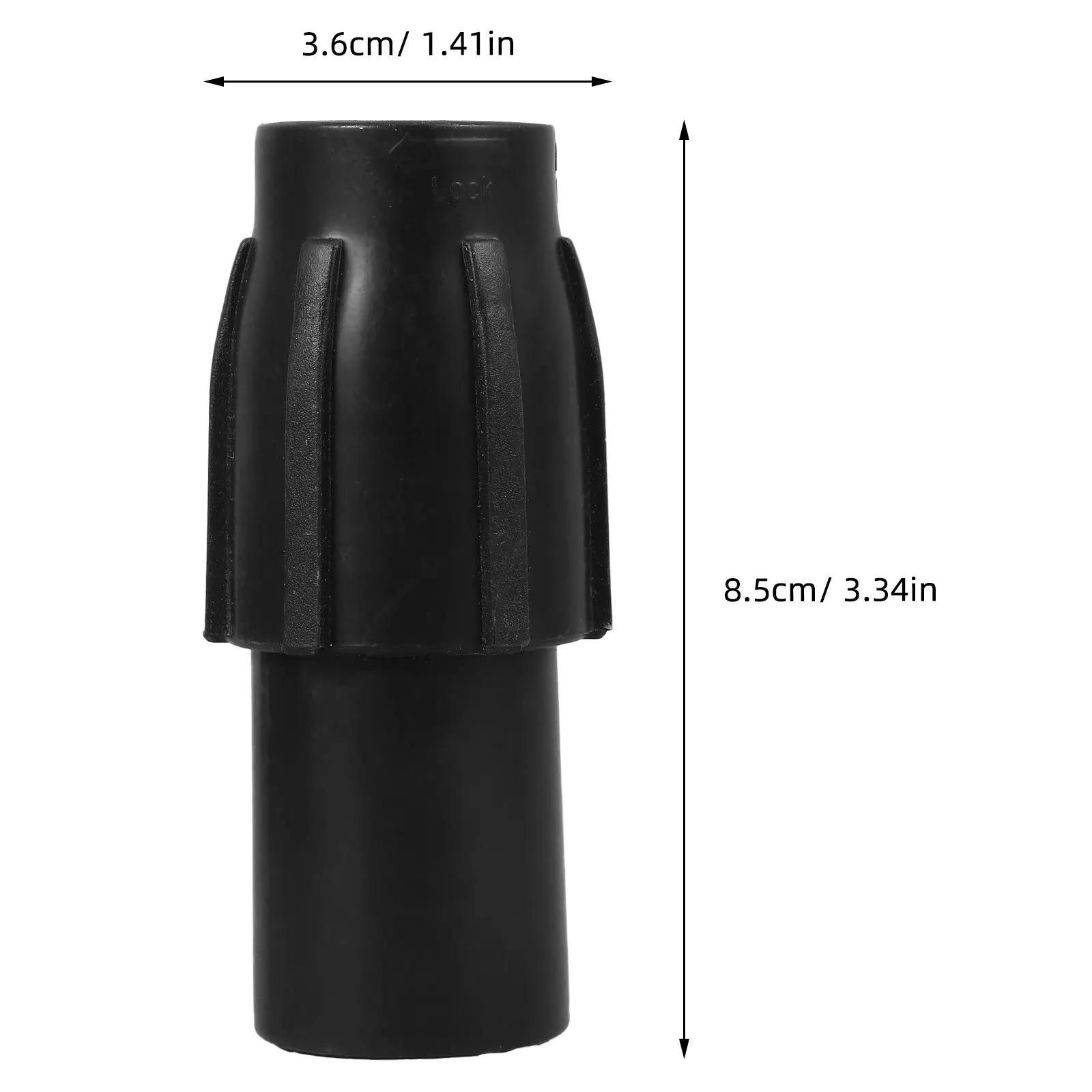 6Pcs Cleaning Tool Accessories Broom Pole Adapter Extension Rod Adjuster Water Wiper Essential Replacement Parts Duster Rod