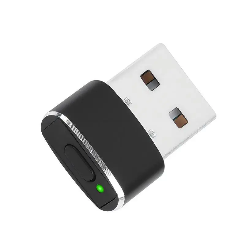 Mini USB Mouse Jiggler Undetectable Low Power Consumption Mouse Mover PC Movement Simulator for Long Time Away Keep PC Awake