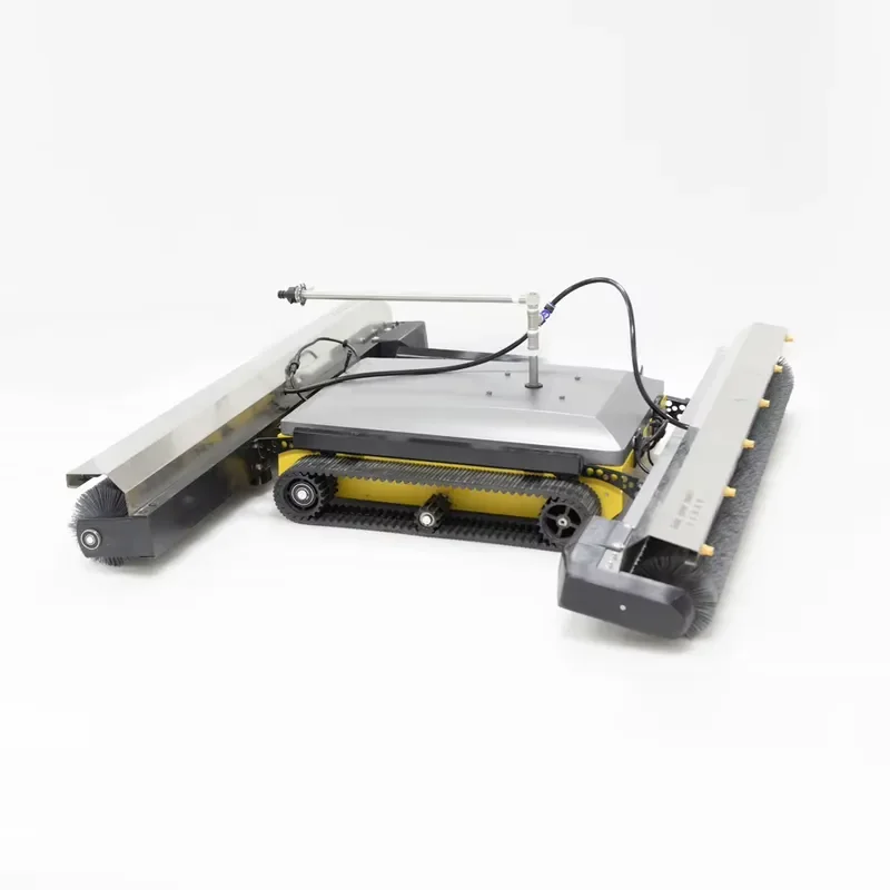 Automatic Solar Panel Cleaning Robot for Rooftop Photovoltaic System High Efficiency Brushless Motor Remote Control Device