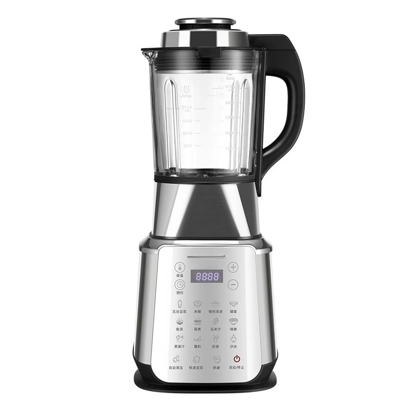 

Stainless steel heating wall breaker, household soybean milk machine, juicing, complementary food cooking