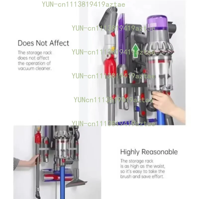 B98A-Storage Shelf Tools Holder For Dyson V7 V8 V10 V11 V15 Vacuum Cleaner Place Brush Head Cleaning Accessories Bracket