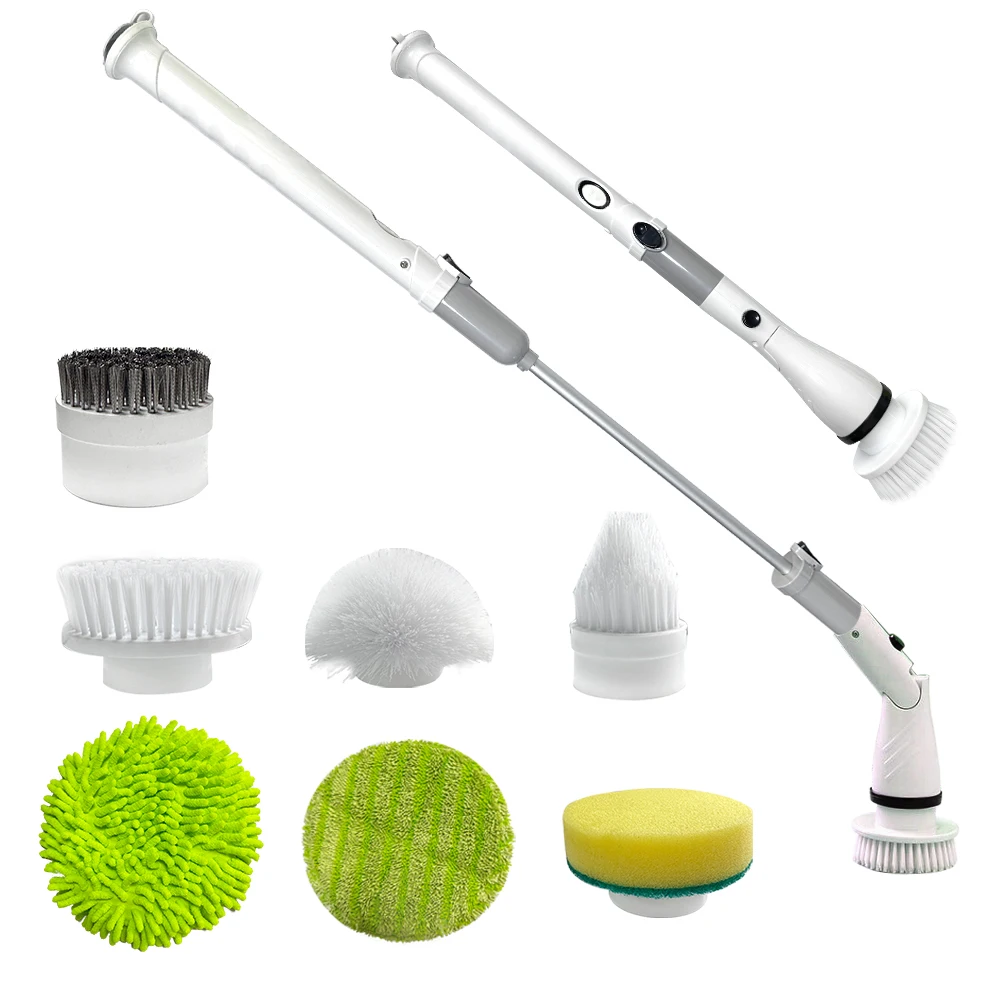 

Bathroom Electric Cleaning Brush Wireless Electric Cleaning Brush Spin Scrubber Cordless Cleaner Turbo Scrub Brush
