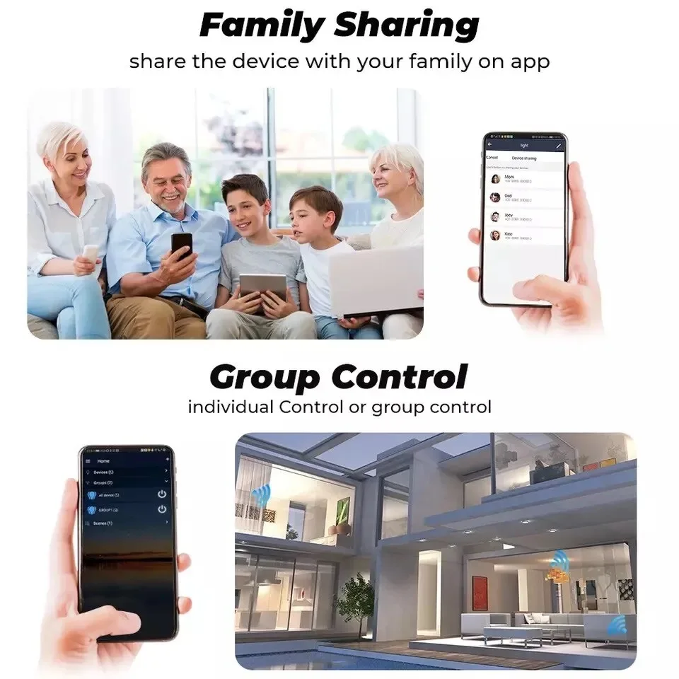 EWelink WiFi Smart Socket With Power Monitoring Smart Plug Voice Control Work with Alexa Google Home Yandex Маруся image 2