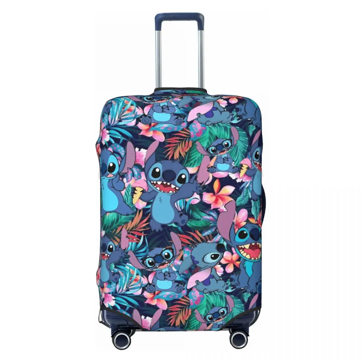 

Cartoon Stitch Anime Suitcase Cover Business Protector Vacation Fun Luggage Supplies