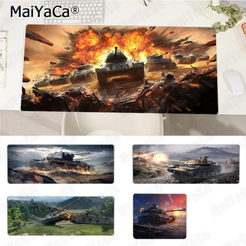 

Game World Of Tanks Mousepad Boy Pad Laptop Gaming Mice Mousepad Size for Game Keyboard Pad for Gamer