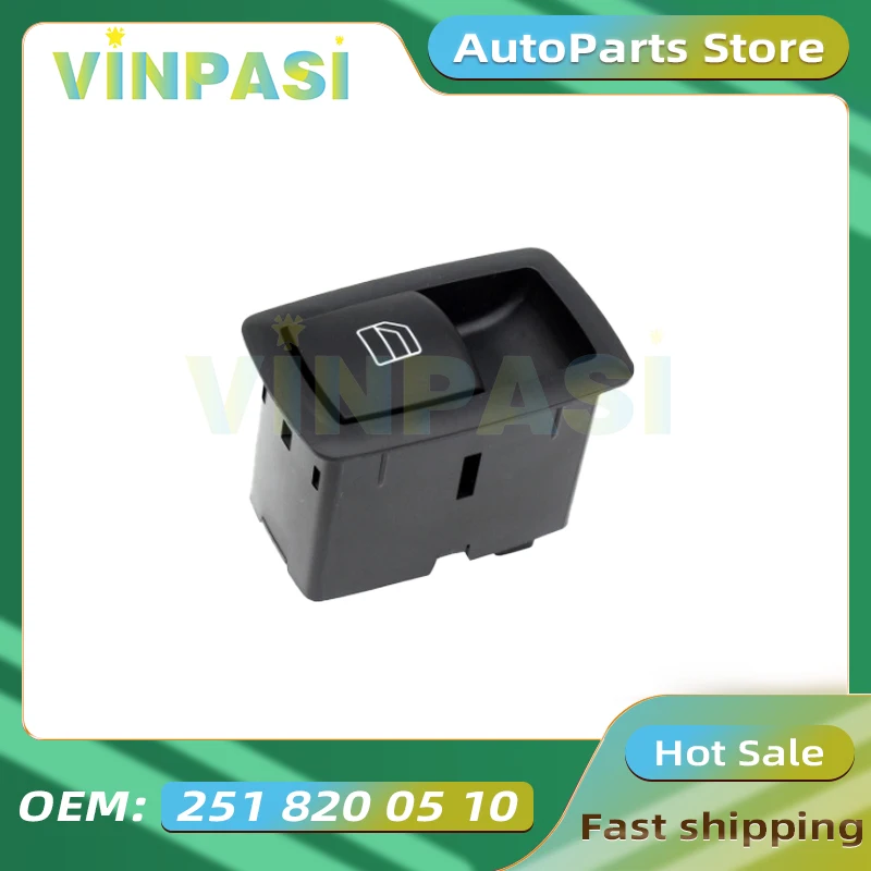 

Кнопка включения управления окном подходит для BMW A-CLASS B-Class W169 W245, кнопка включения контроллера оконного стекла 2518200510