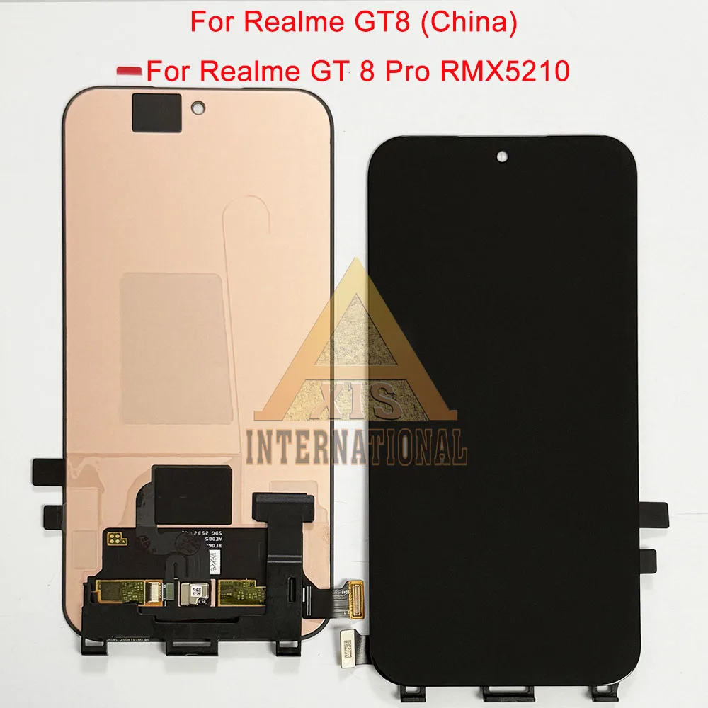 6,79-дюймовый оригинальный AMOLED-дисплей AXIS для Oppo Realme GT8 (Китай) с сенсорным экраном и рамкой для Realme GT 8 Pro RMX5210