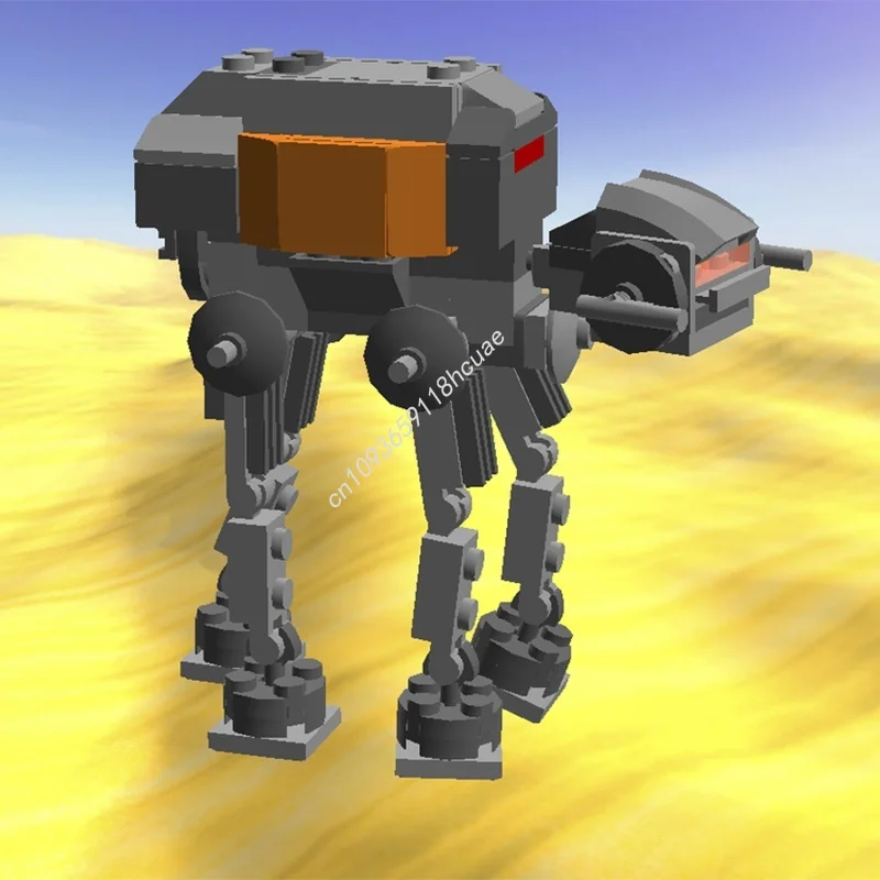 

125 шт. MOC Mini ACT Hrodas Star Battle Модель Строительные блоки Сборка DIY игрушки Креативная идея Рождественский подарок Образовательный кирпич Дети