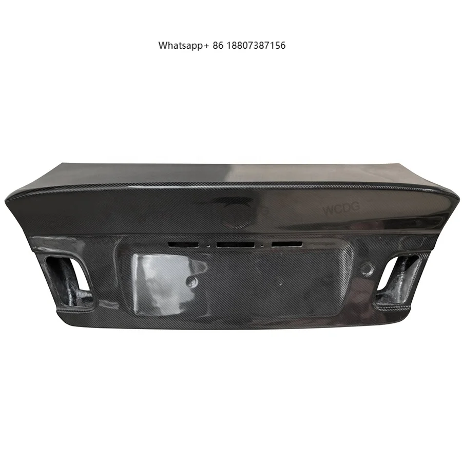 

ForBMW 3 Series E46 M3 320 325i Sedan Coupe 2 Door 1996-2004 CSL Style Carbon Fiber Rear Trunk Boot Lid Cover Car Parts Bodykit