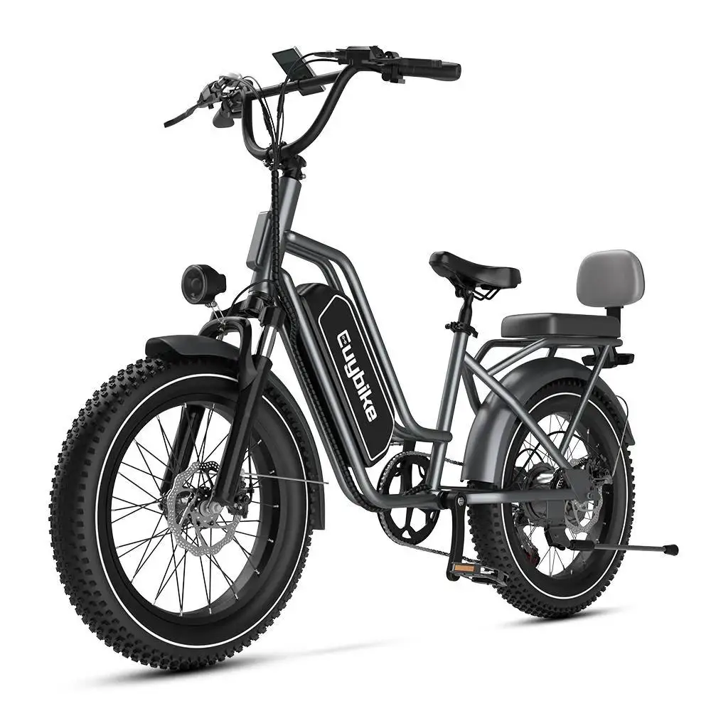 Electric Bike F8  Bicicleta eléctrica para adultos y mujeres, bici eléctrica para ir al trabajo, para padres e hijos