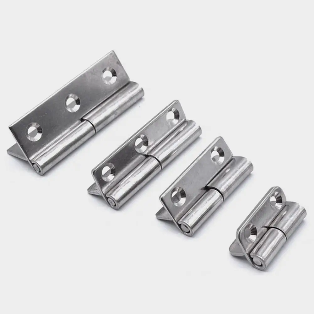 1Pcs Window Accessories Detachable Hinge 304 Stainless Steel 1.5/2/2.5/3/4 Inch Removable Hinge Slip Joint Furniture Hardware