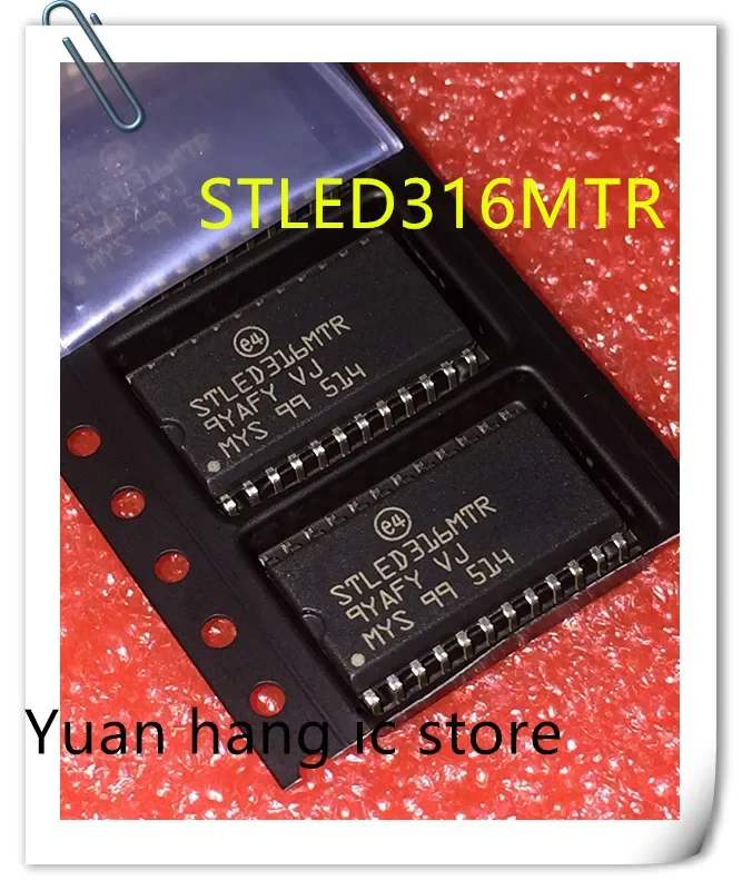 Free Shipping 10pcs STLED316SMTR STLED316MTR STLED316S STLED316 SOP-24 LED scan controller new original