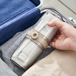 Travel Toothpaste Case Portable Toothbrush Holder Large Capacity Toothbrush Toothpaste Storage Organiser Bathroom Accessories