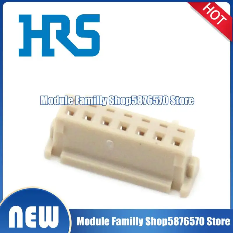 100/ชิ้น/ล็อตขั้วต่อ DF13-7S-1.25C ใหม่และดั้งเดิม