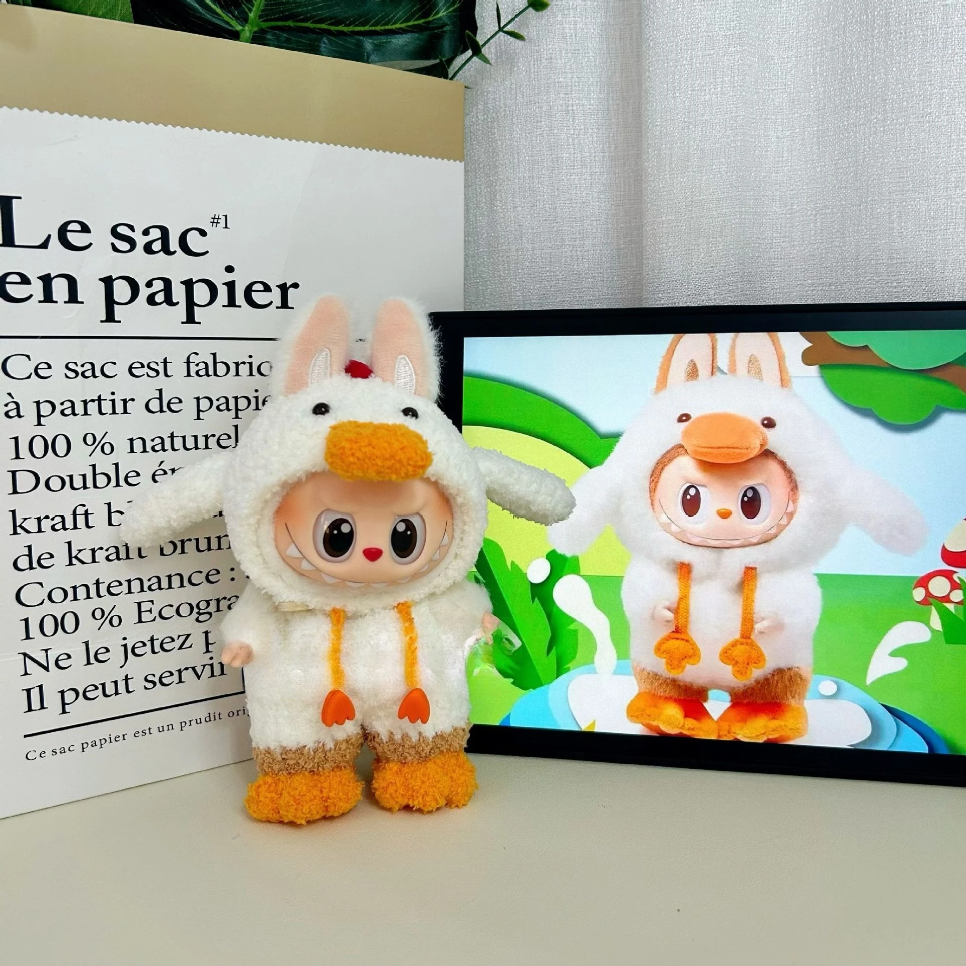 

For 17cm Ropa Labubu Forest Fairy Tale Doll Clothes For Series V1 V3 Handmade Cloth Outfits
