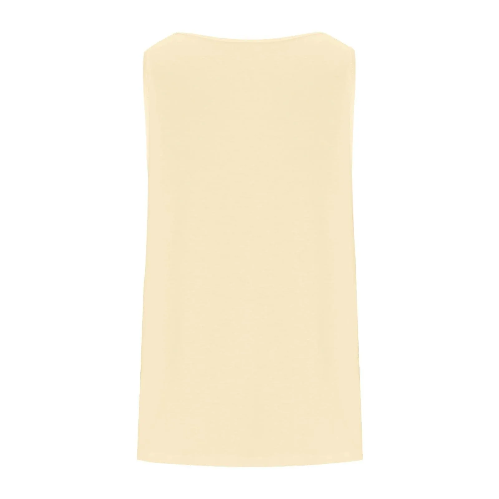 Ärmelloses, lässiges T-Shirt-Oberteil in Übergröße, Damenmode, einfarbig, Rundhalsausschnitt vorne, p[pelte Weste, lockeres Sommer-Tanktop