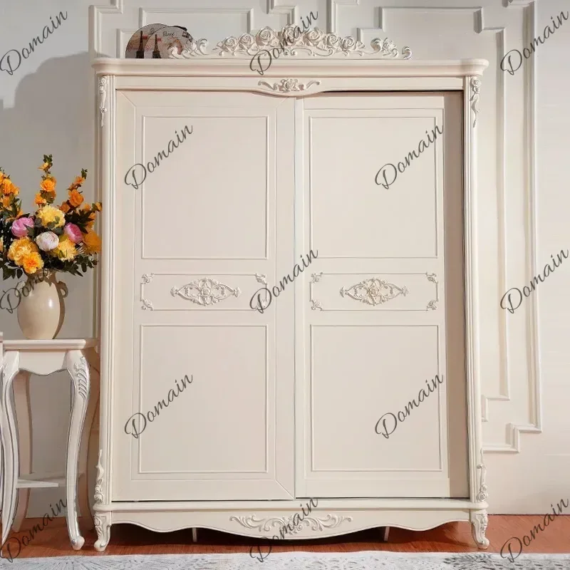 PQ-X Hanging Clothes Wardrobes Modern European Elements Clearance Storage Wardrobe Closet Space Saving Guarda Roupa Casal Furnit