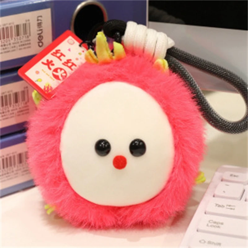 

Fruit Shaped Plush Keychain Soft Toy Bag Charm Cute Mini Pendant For Kids Women Teens Birthday Gift Perfect For Backpack