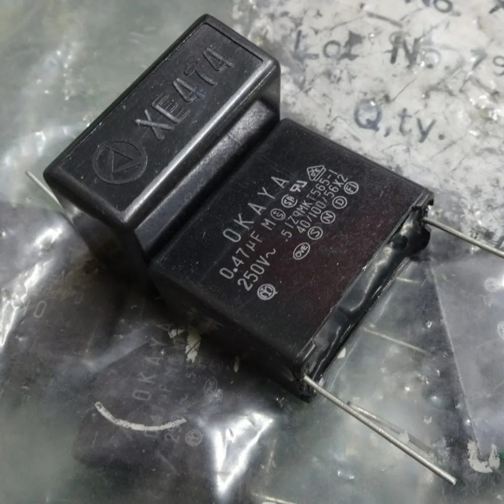 

5pcs/lot XE474 0.47uf 250vAC 470nf u47 474 M brand new 27.5mm film capacitor