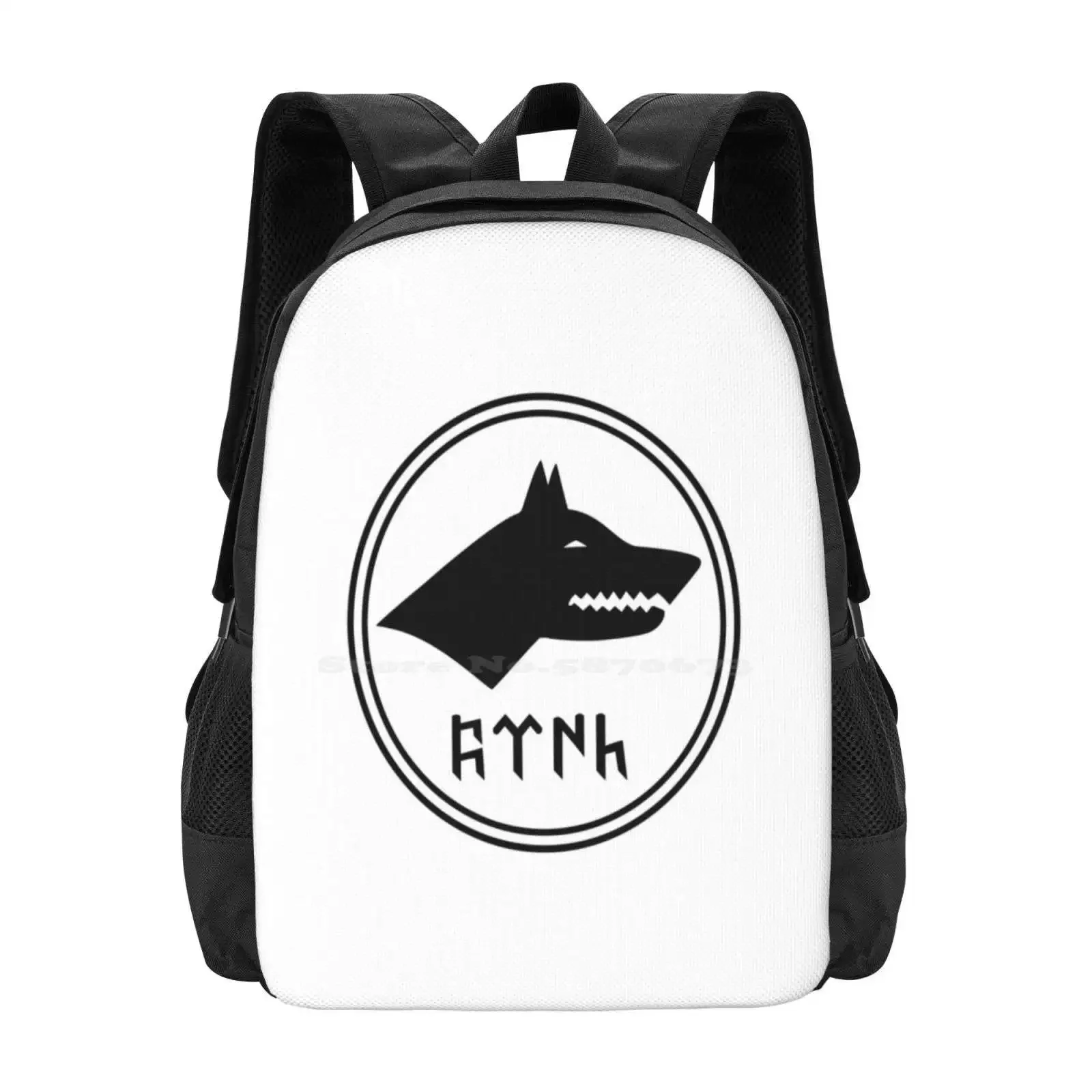 

Göktürk / White Hot Sale Schoolbag Backpack Fashion Bags G  Ktürk Kaganat Turkey Türkiye Osmanli Ottoman Turkish Istanbul