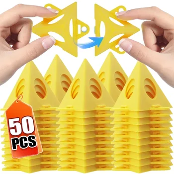 50/10pcs 피라미드 모양의 삼각대 삼각형 브래킷 목공 페인트 브래킷 스프레이 페인팅 브래킷 쿠션 블록 보조 세트