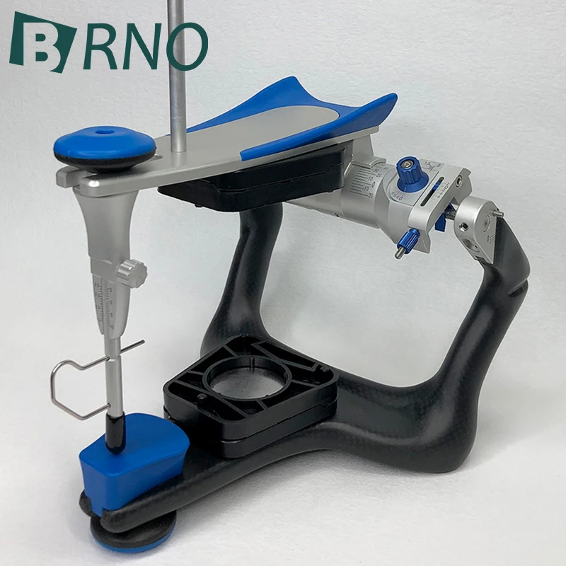 Amann Gilbach Dental Lab Carbon Fibre Articulators Fully Adjustable Face Bow Accurate Scale Plaster Model Work Dentist Equipment