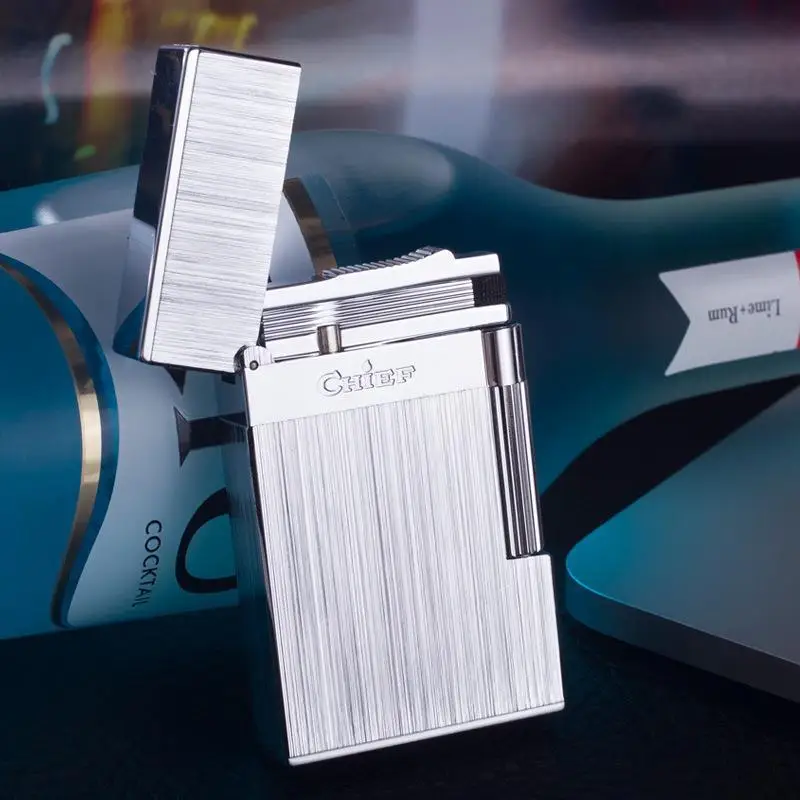 

Зажигалка CF036 с чистым и отчетливым звуком и отделкой из матовой стали — это ценный деловой подарок для любителей сигарет.