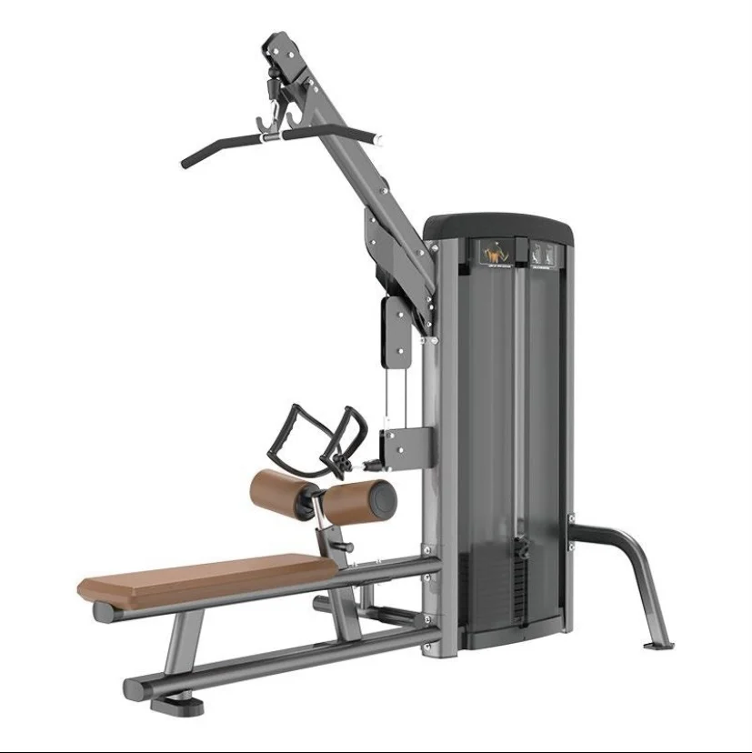 

Commercial Gym Equipment Steel Plate Loaded Fitness Combo Machine-Pulley Lat Pull Back Function Lat Stretch Exercise Machine