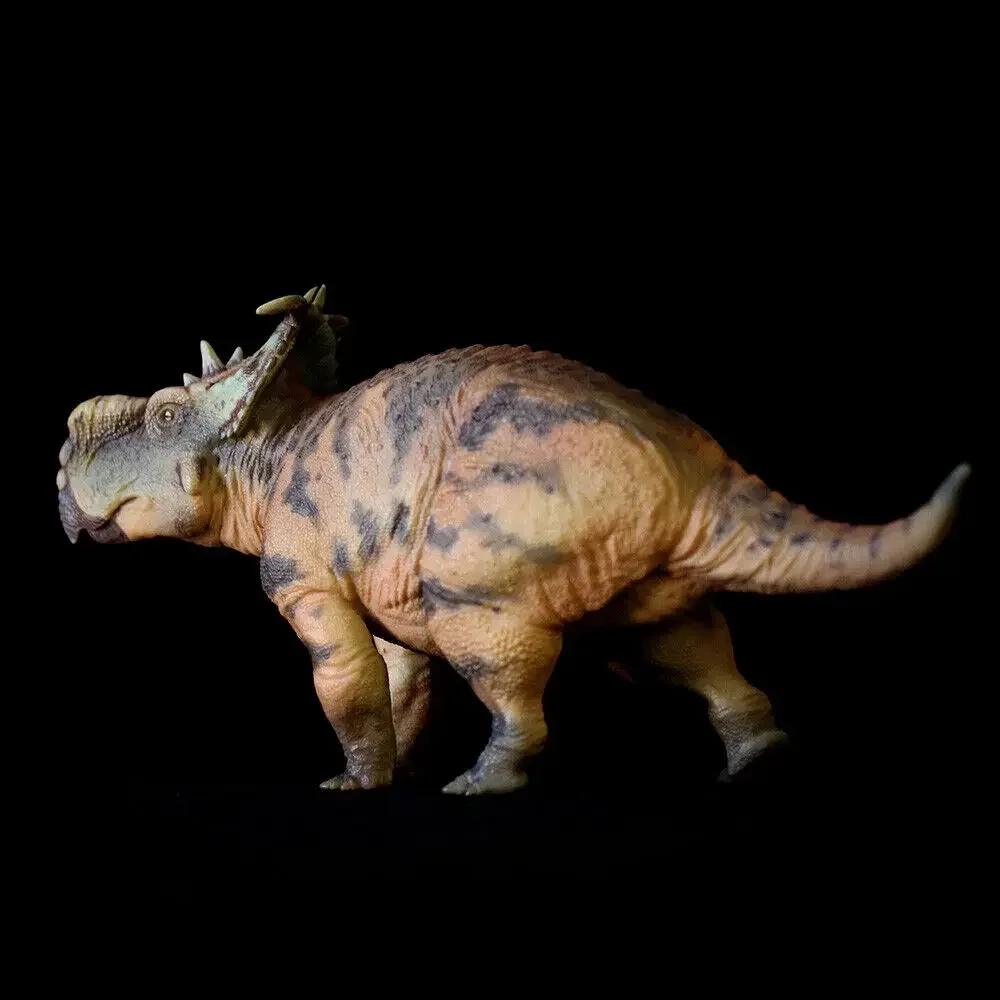 Dinosaurier Geschenk Erwachsene AMITD 1:35 Pachyrhinosaurus Figur - Cretaceous Stegosauridae PVC Dinosaurier Modell, Sammlerstück Orange Dinosaurier Geschenk Erwachsene AMITD 1:35 Pachyrhinosaurus Figur - Cretaceous Stegosauridae PVC Dinosaurier Modell, Sammlerstück Orange